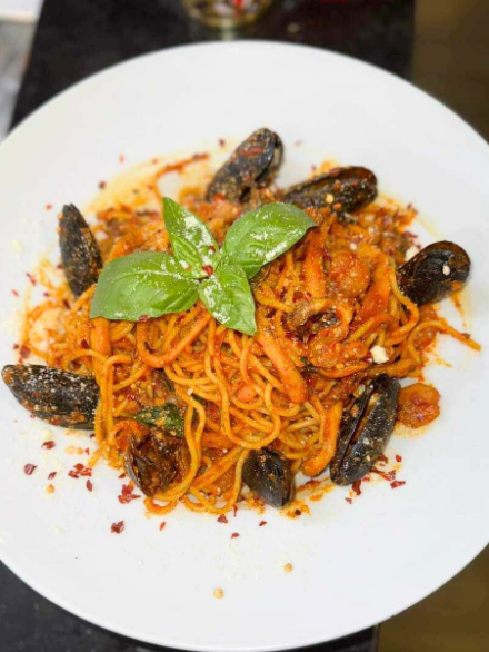 Spaghetti au fruits de mer