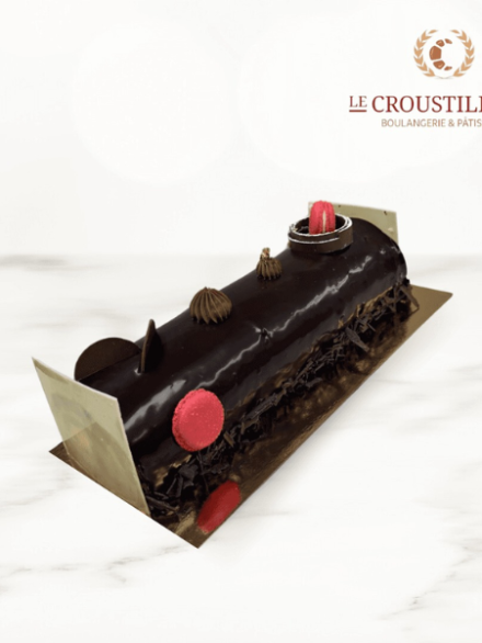 Bûche Forêt noire cerise