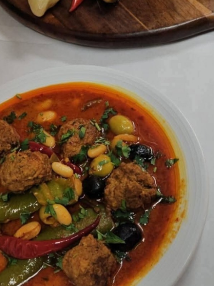 Loubia aux boulettes