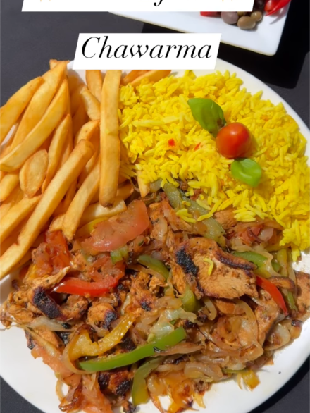 Menu du jour "Plat chawarma"