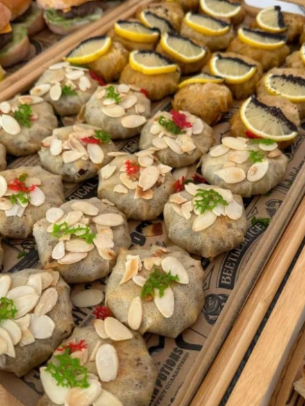 Bouchée pastilla fruits de mer / pièce