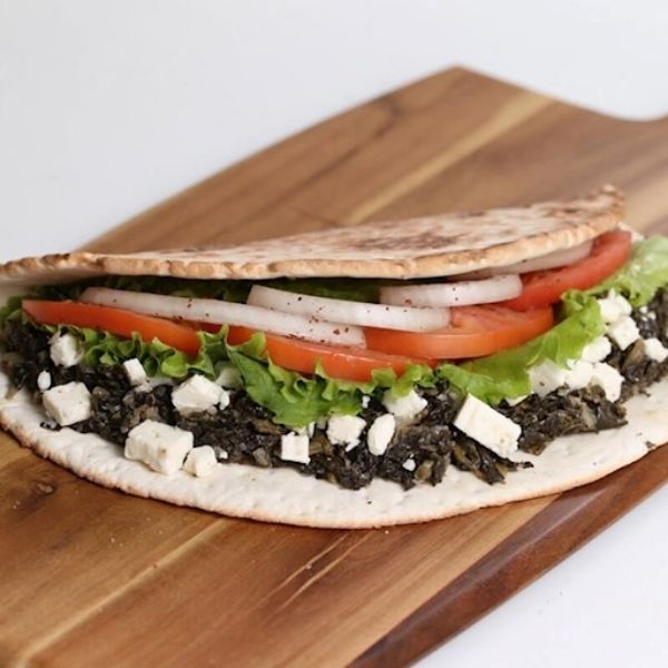 Galettes Libanaises Épinard et feta