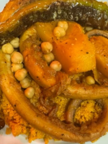 Plat du jour - Couscous au poulpes