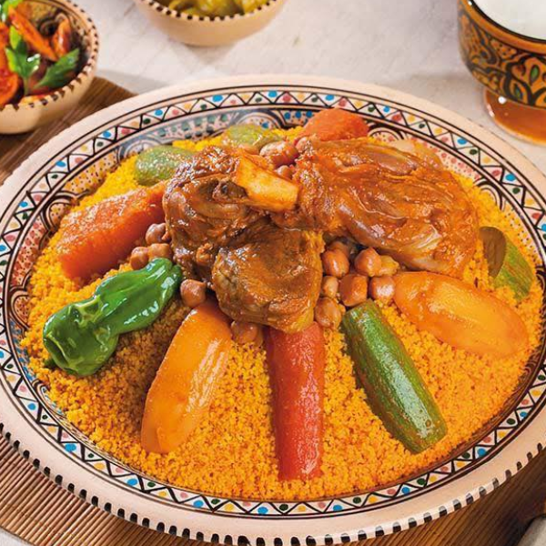 Couscous à l'agneau