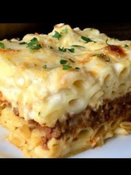 Macaroni au béchamel