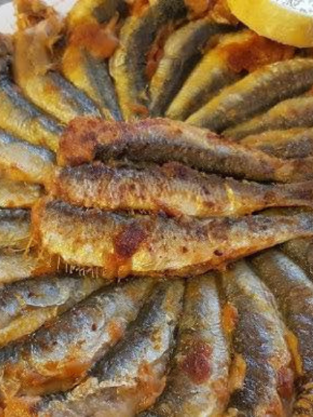 Plat du jour – Kafteji maison & sardines fraîches