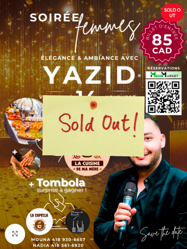 Réservation-Soirée femme