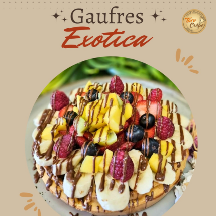 Gaufres Fruitées au choix